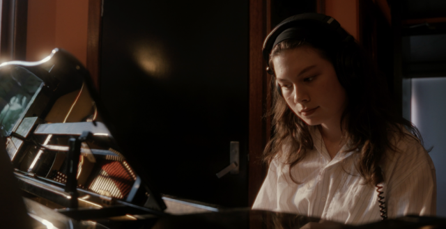 Recording "Unlike You" (Lara Estel) at Airlock Studios, March 2025